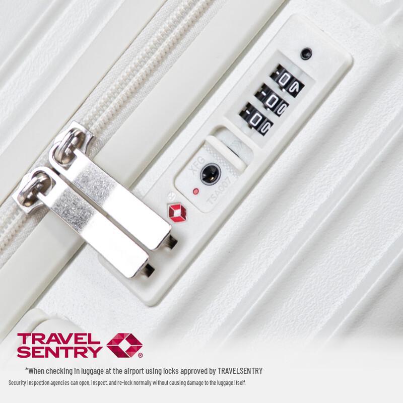 MINISO Multi-Functional Travel Suitcase with Cup Holder and TSA Lock