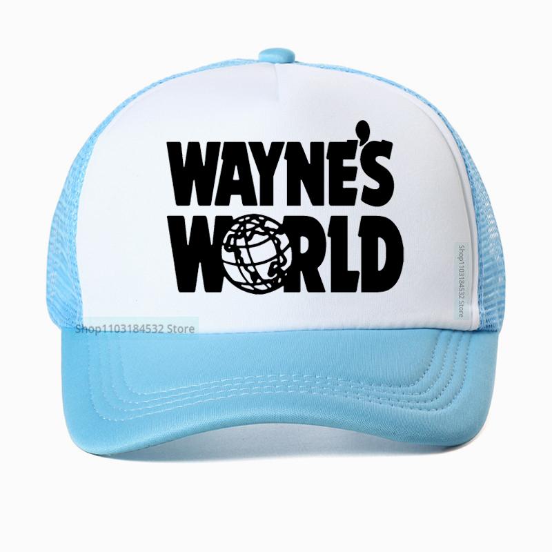 Waynes World Snapback Cotton Baseball Cap Unisex Women Hip Hop Dad Trucker Hat Casquette