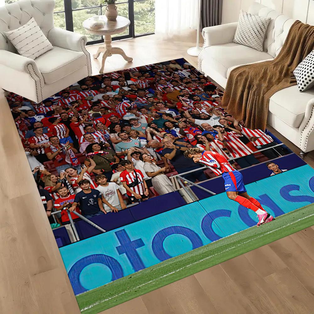 Atletico Madrid Floor Rug Office Rug Suitable For Living Rooms Entryway Outdoor Foyer Antislip Rug Decorate Offices Birthdaychristmas Gift