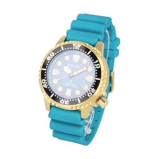 

CITIZEN Eco-Drive PROMASTER Watch Men s Solar DIVER S 200m Turquoise Gradient BN0162-02X [Parallel Import]