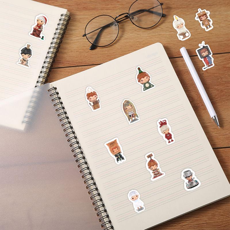 

67 шт./набір Мультяшні наклейки Хіроно Милі наклейки для DIY Скрапбукінгу Телефону Багажу Водонепроникні наклейки