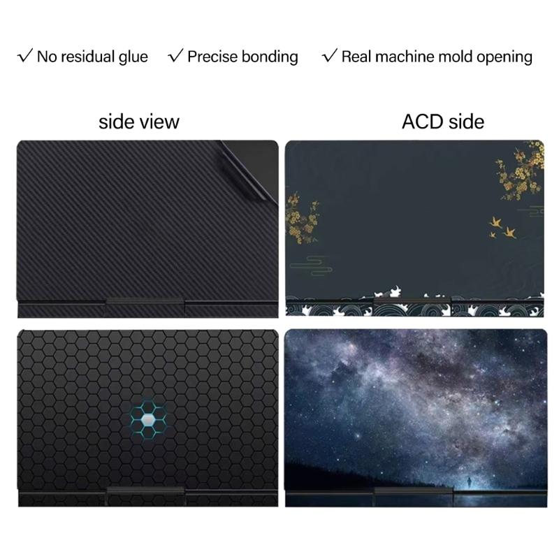 Laptop Adhesive Sticker Full Coverage Skin Protector Film For Pocket 3 8Inch Devices Notebook Sticker