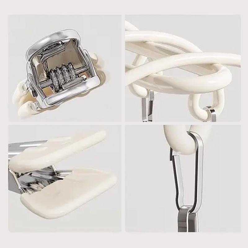 Design 20-Clip Stainless Steel Sock Drying Rack – A Multi-Functional Household Tool For Drying Socks, Underwear