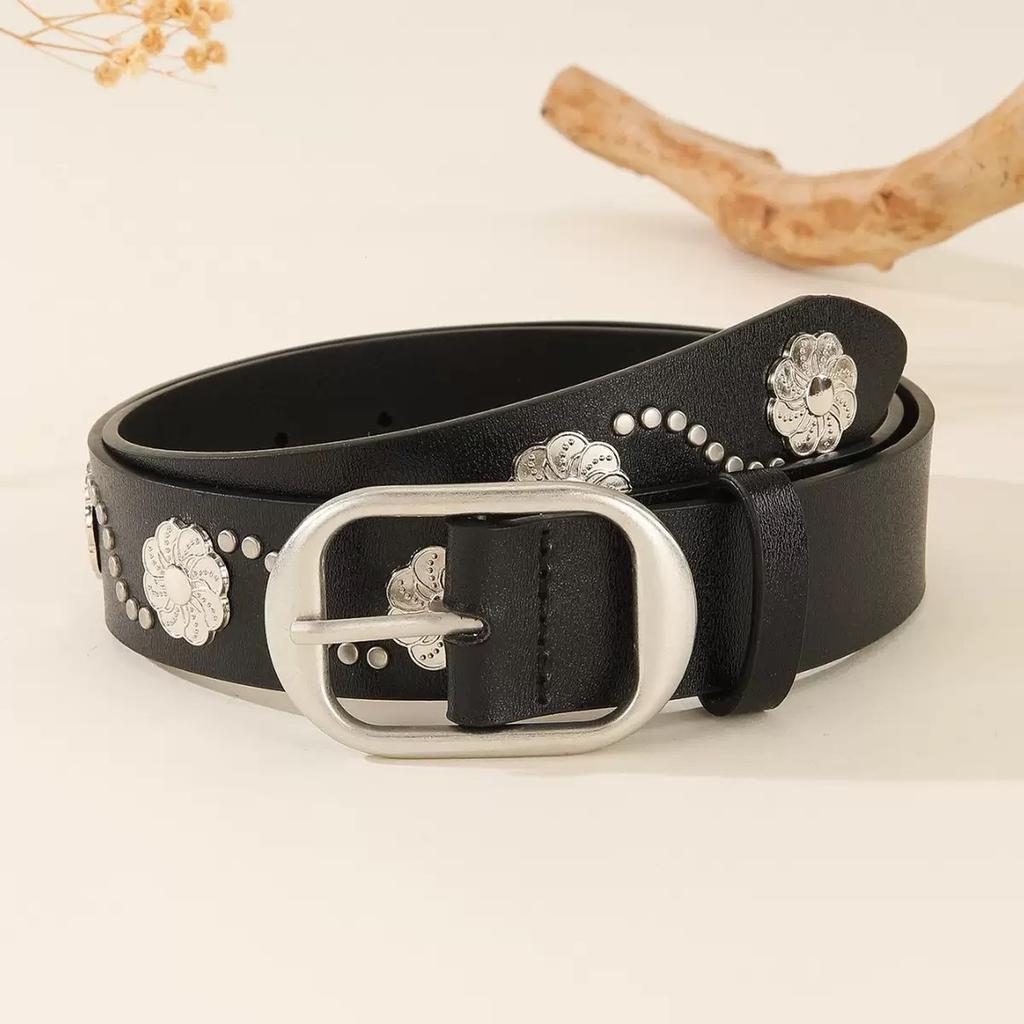 New Best-selling Belts Women's Riveted Metal Accessories Trendy and Fashionable Belts Punk Street Fashion Trend Jeans