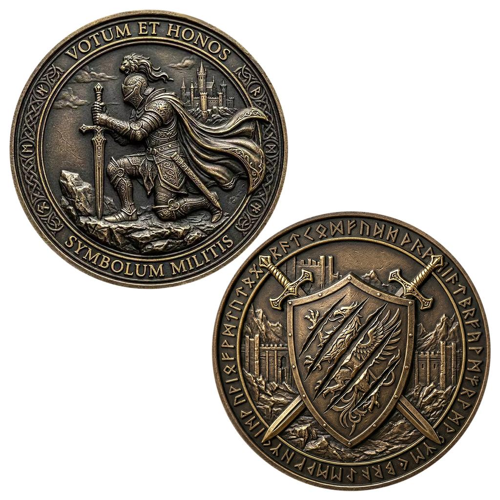250th US Independence Anniversary Challenge Coin - 1776-2026, Honoring Declaration Of Independence Signing