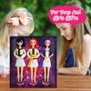 3 Stück Gelenkpuppen, mit realistischen Charakterdesigns, machen ein entzückendes Überraschungsgeschenk für Kinder und Freunde.