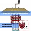 4Clamp Router Base For Compact Woodworking Machines Crank Handle Controlled Height Adjustment System Not Easy to Fall