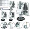 4Pcs Adjustable Furniture Leveler Heavy Duty Furniture Feet Support  For Sofa Table Chair Cabinet Height Adjuster Leveling Feet