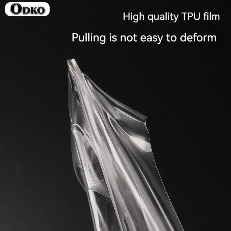 Pro Kia DL3 K5 - Vnější světlomet auta Proti poškrábání TPU PPF Ochranná fólie Proti poškrábání Opravná fólie Montáž příslušenství