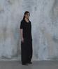 PARADIGMFILM [Ep.02] Fold-In Collar V-Neck Knit (Black)