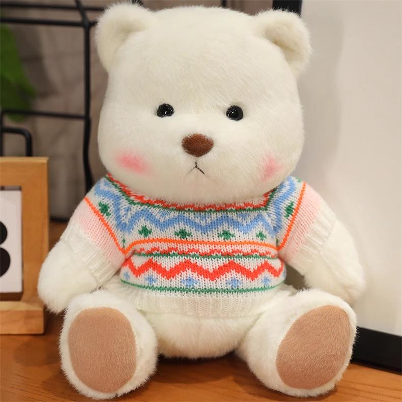 Teddy Bear Plush Sweater Toy - Perfect Birthday Gift for All Genders