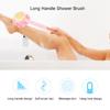 Long Handle Bath Shower Ball Brush Mesh Sponge Body Brush with Hang Hole