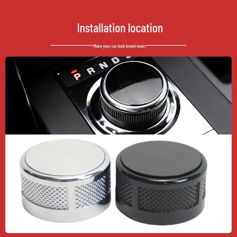 Metal Gear Shift Knob for 2013-2021 Land Rover, Jaguar Velar, Discovery, Discovery Sport, and Range Rover Autobiography SV