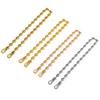 Stylish Alloy Bag Chain Replacement Accessory Fashion Shoulder Strap with Metal Buckles For DIY Handbag Underarm Bags