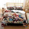 Anime King of Fighters KOF Bettwäscheset Jungen Mädchen Twin Queen Size Bettbezug Kissenbezug Bett Kinder Erwachsene Heimtextilien