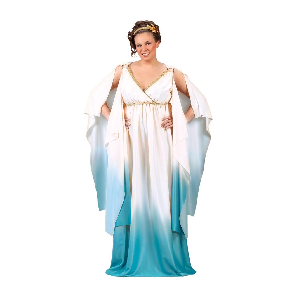 Atlantis Goddess Adult Plus Halloween Costume for Costume. Adults. Sizes 16W-24W.