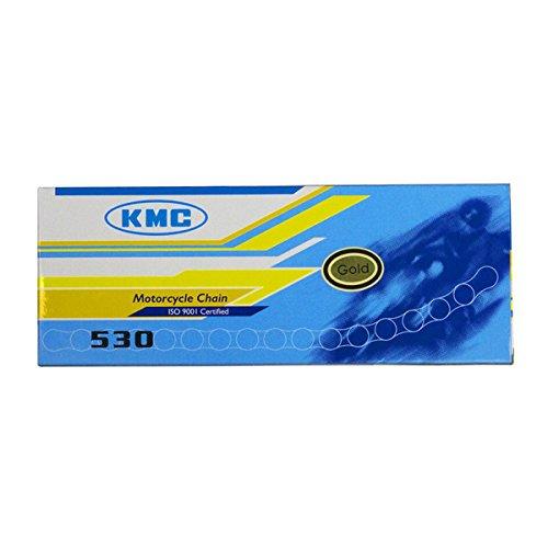 

KMC Gold Drive Chain 530-120 Links, 120 Links, Non-Sealed, Clip-On, for CB1300SF and YZF-R1 (Product Number: 911401)