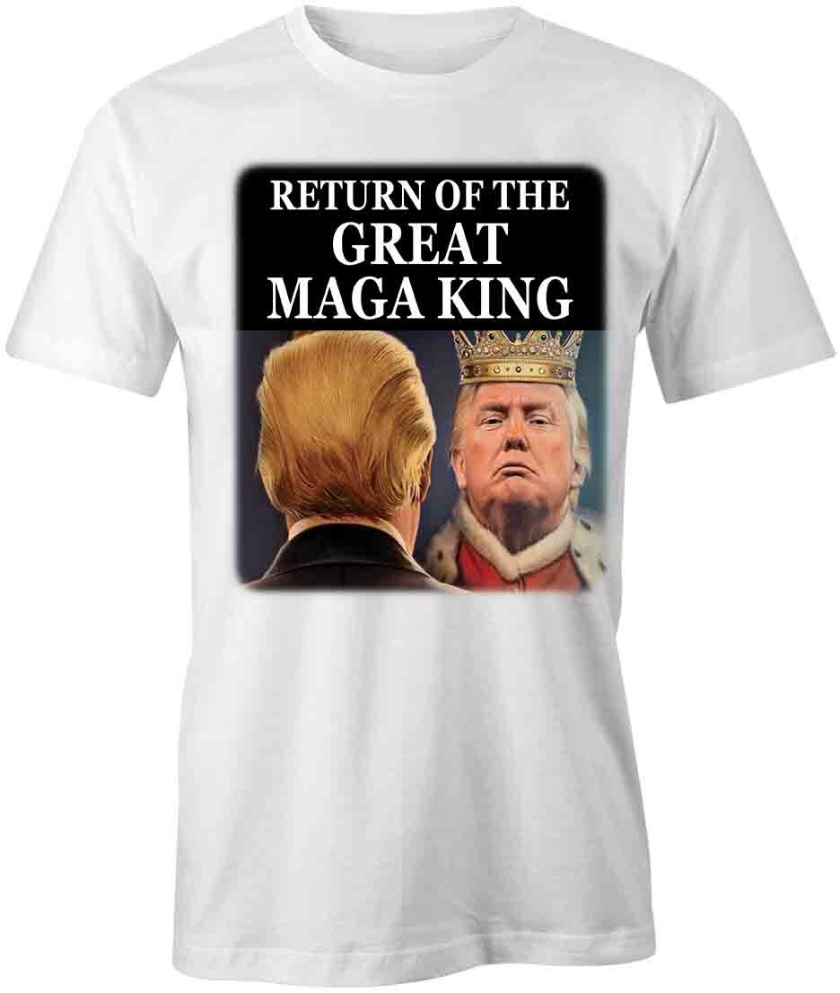 RETURN OF THE GREAT MAGA KING TShirt Tee Printed Graphic T-Shirt Gift S1WCB001 L