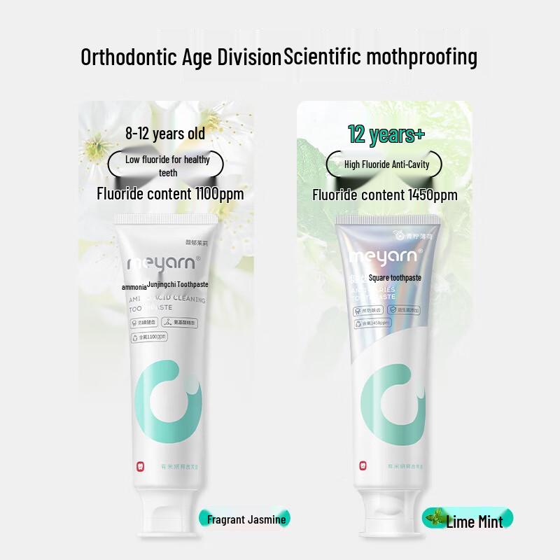 Meyarn Anti-Cavity Toothpaste Set