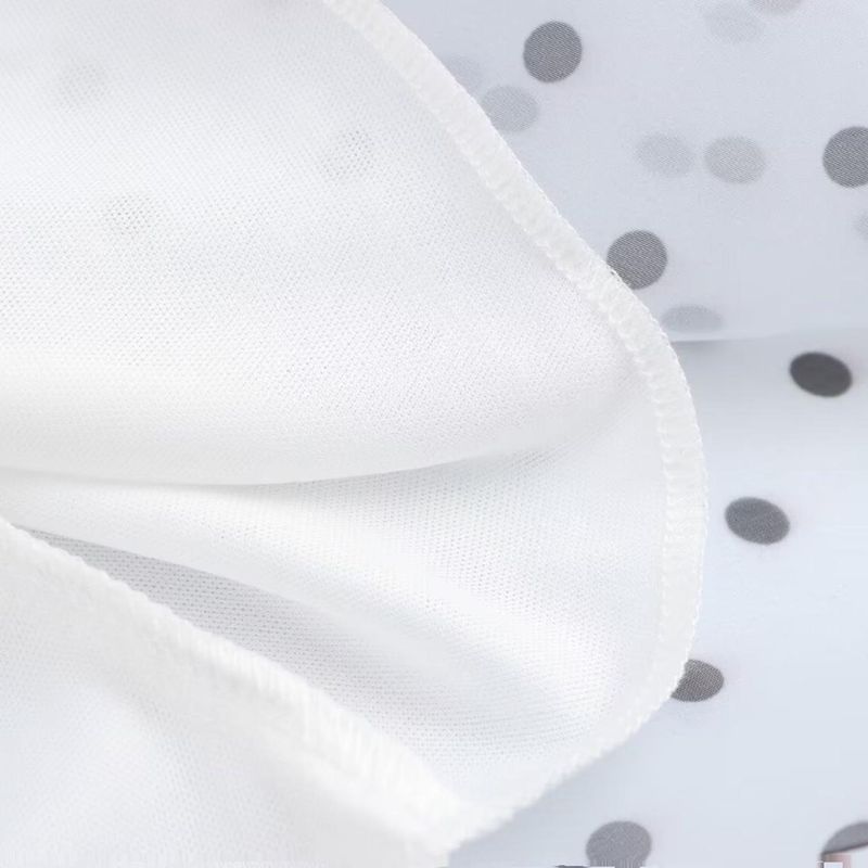 Kaslead New Arrival Women's Clothing Fashion Style Fashion Minimalist Polka Dot Three-Dimensional Flower Decoration Tube Top Dress