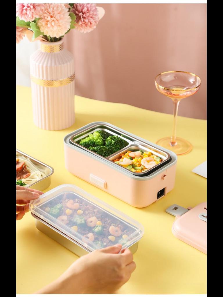 Elektrische Lunchbox mit Doppelspannung, Heiz- und Dampffunktion und Wärmespeicherung