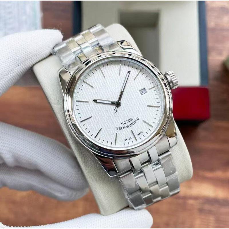 Dijia Tud Klassisch M22010 Business Rautenmuster Automatik Mechanisch Stahlarmband Herrenuhr