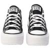 New Chuck Taylor All Star Converse Lift Double Stack Low 'Black White' A15490C
