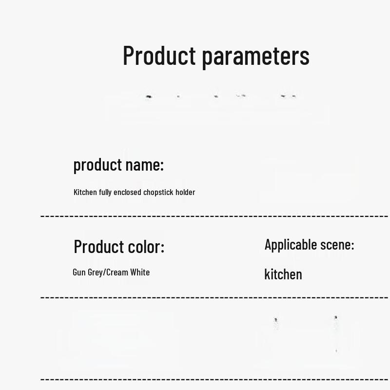 Wandmontierte Aufbewahrungsbox für Essstäbchen