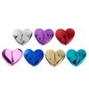 25ml Heart Shaped Refillable Spray Perfume Bottle Thick Glass Pump Woman-Parfum Atomizer Travel Empty Cosmetic Container