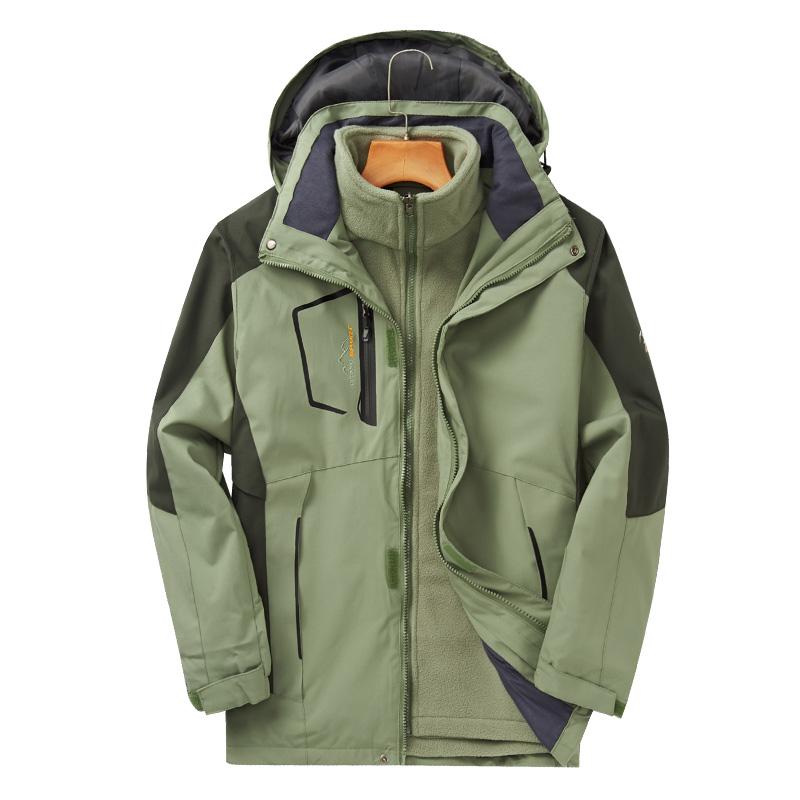 Autumn Winter 3in1 Men Mountaineering Jackets