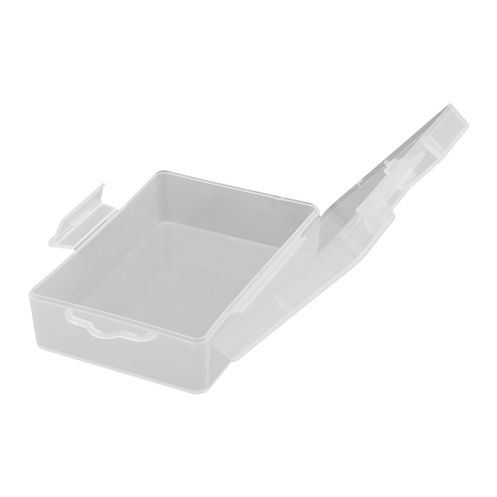 1pc Transparent Plastic Storage Box Dustproof Lockable Storage Case Household Supplies Storage Tools Organizers 4 Sizes Optional