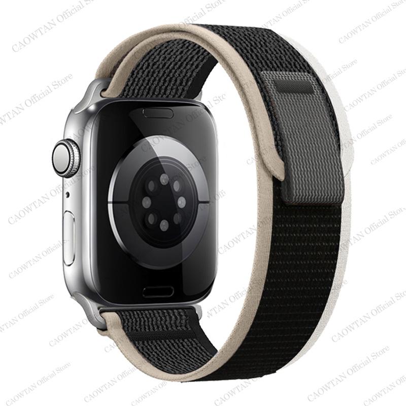 Nylonband für Apple Watch Band 49 mm 44 mm 40 mm 45 mm 41 mm 42 mm 44 45 49 mm Correa Armband iWatch Ultra Serie 7 6 5 3 SE 8 Armband