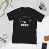 Beer Gauge Funny Running Out Of Beer College Humor Short-Sleeve Unisex T-Shirt