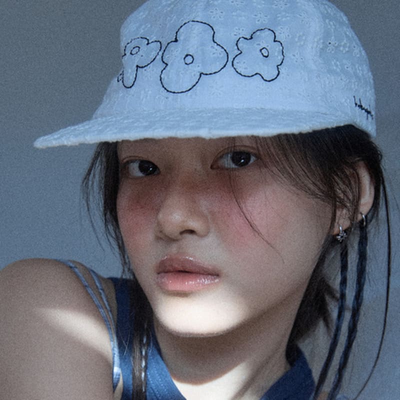 

HOKUSPOKUS Lace Ball Cap_White ONE