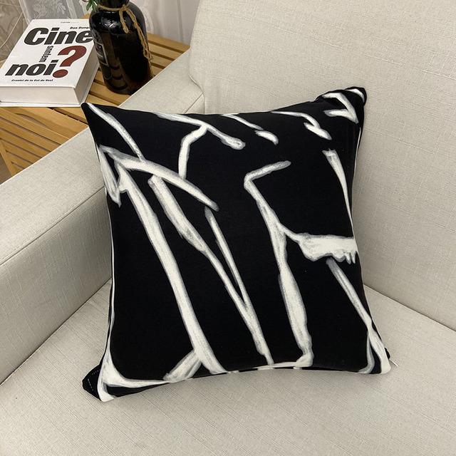 45x45cm Polyester Fabric Cushion Cushion Cover Durable Material Durable Material Durable Material Durable Material 45x45cm-2pcs