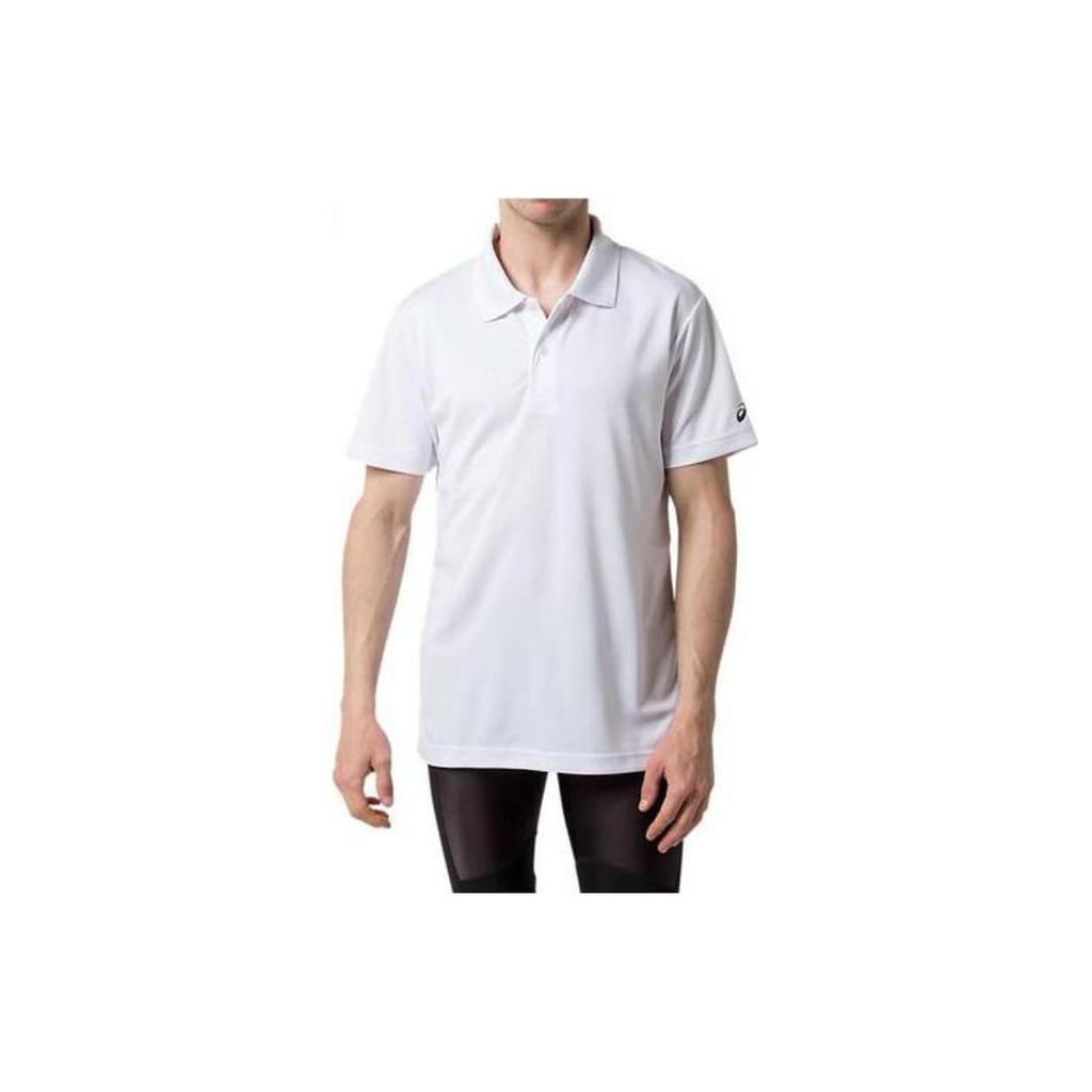 ASICS Polo Shirts Men's White Polo Collar Moderate Straight Fit 2033A115-100