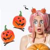 Halloween Hair Clips Creative Smiling Pumpkin Alligators Barrettes Pumpkin Hairpins Halloween Hair Accessories Gift