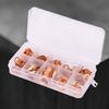 200pcs Solid Copper Copper Washer Set Metric M5-M14 Flat Sealing Washer  Oil Drain