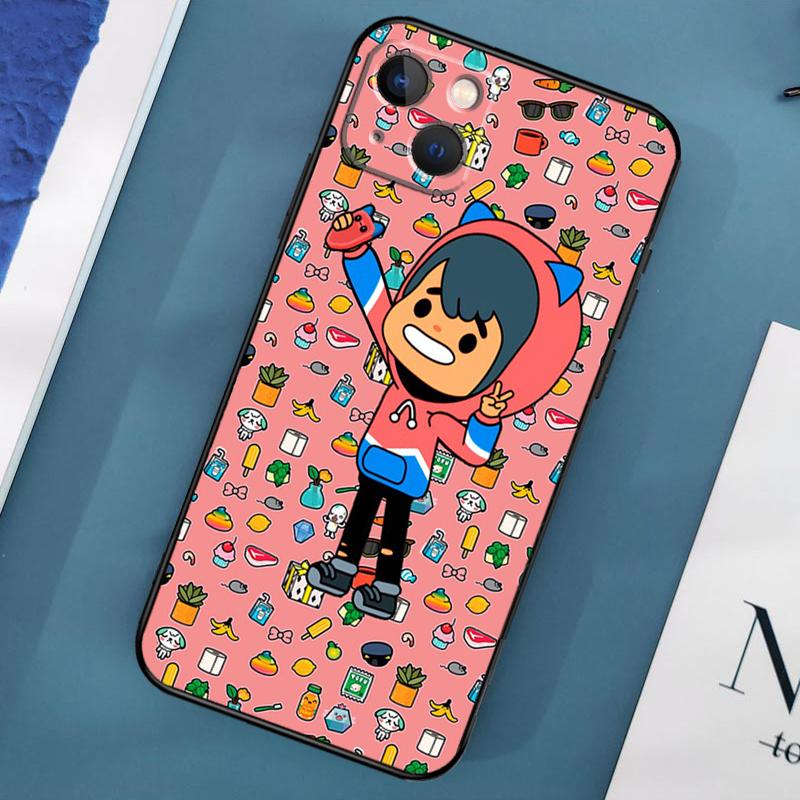 

Чохол Toca Boca Toca Life World для iPhone 15 14 13 12 11 Pro Max X XS Max XR 7 8 Plus SE 2020 2022 Чохол-бампер iPhone XR
