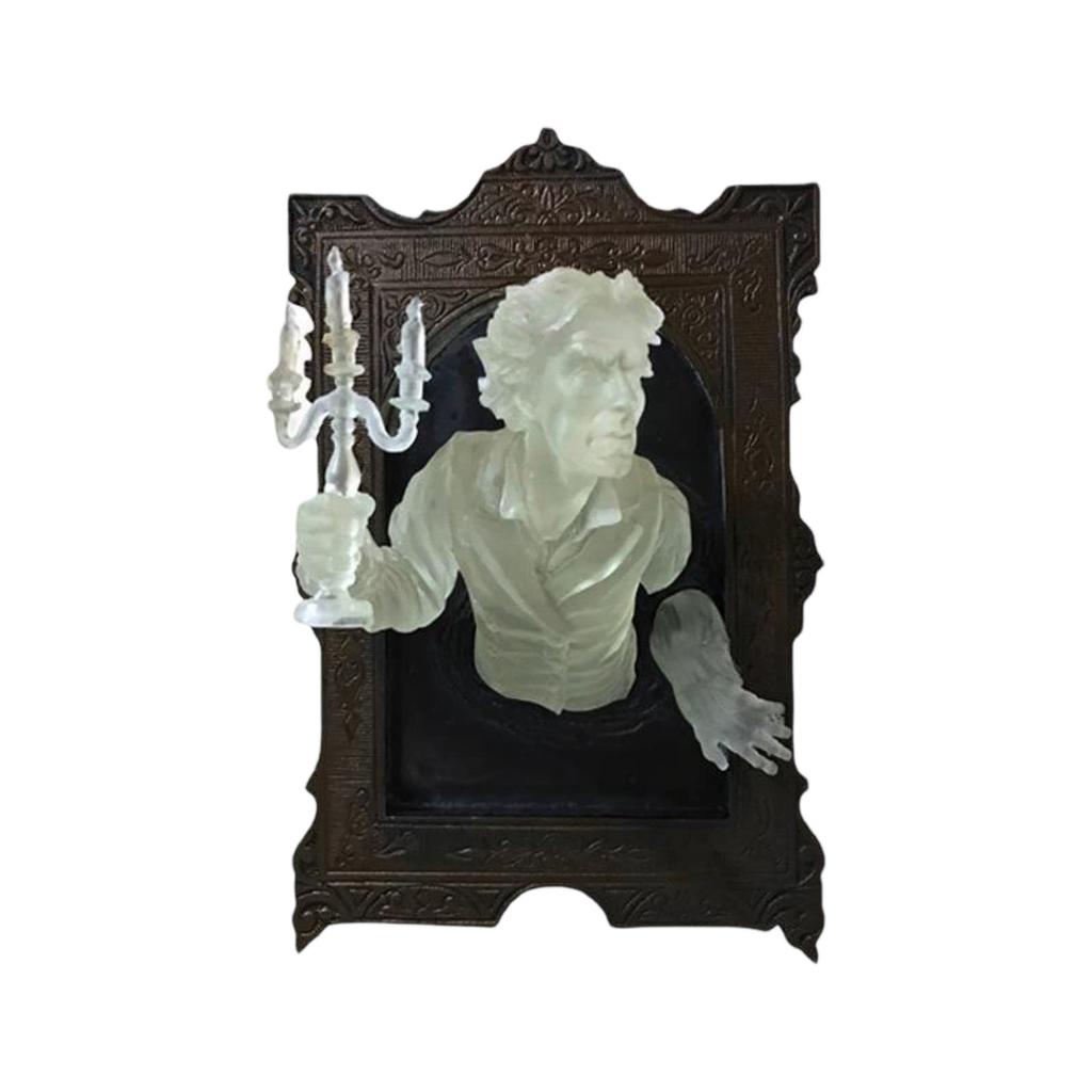 Luminous Mirror Stickers,Sculpture Art Canvas Modern Family Bedroom Decor