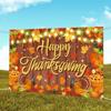 Party Happy Thanksgiving Background Cloth Decoration Banner Decoration Hanging