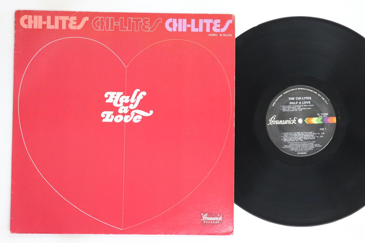 

LP Record CHI LITES - Half A Love BL754204 BRUNSWICK 1975 US Soul/Funk Used
