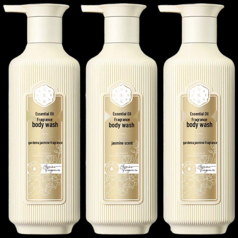 Sansheng Flower Gardenia Jasmine Essential Oil Shower Gel