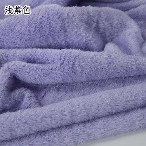 50x50cm 8mm Lila Imitation Otter Kaninchenfell Kurzer Plüschstoff Herstellen DIY Plüschtiere Stoff-Display-Hintergrund Schal Kissen