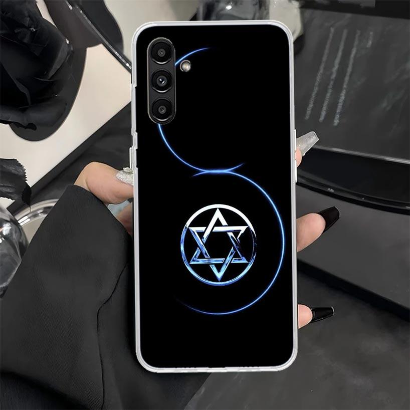 David Jewish Star Symbol Phone Case for Samsung Galaxy A16 A26 A36 A56 A15 A14 A13 A12 A55 A54 A53 A25 A24 A23 A35 A34 A33 A05S