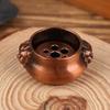 1Pc 7 Holes Lion Head Incense Burner Plate Holder Home Incense Stick Ornament