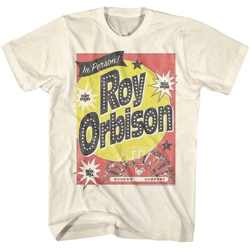 Roy Orbison In Person Men s T Shirt XL