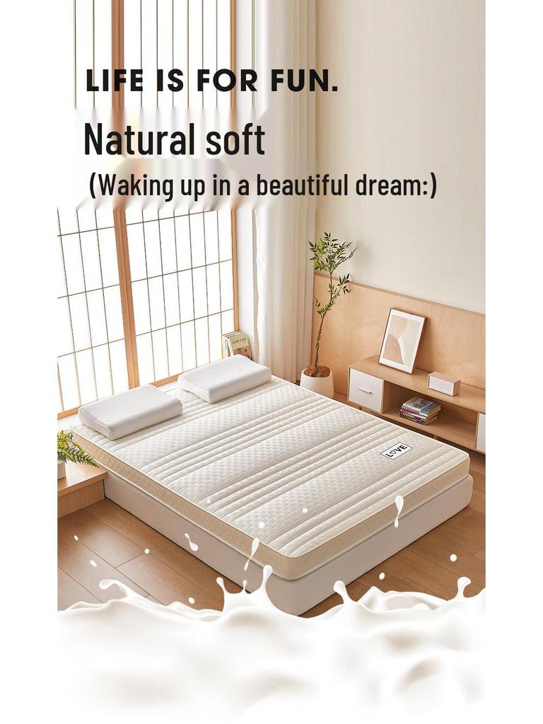 3D Latex Tatami Mattress: Thick, Comfortable Topper for Students and Dorms