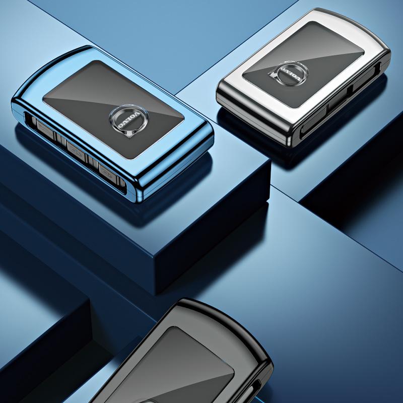 Men's Volvo Key Case: Compatible with XC60, S90, S60, XC90, V60, V90