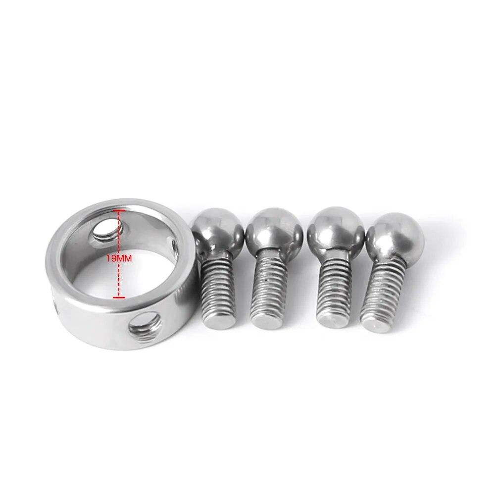 Verstellbare Nippelklemmen Edelstahl Metall Nippelklemmen Brustbondage Fesseln Zubehör BDSM Fetisch Sexspielzeug für Frauen